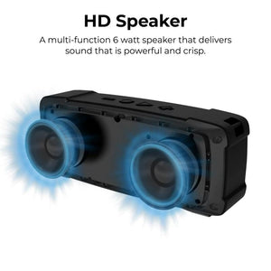PROMATE OUTBEAT 6W HD Rugged Stereo Wireless Speaker - Allsport