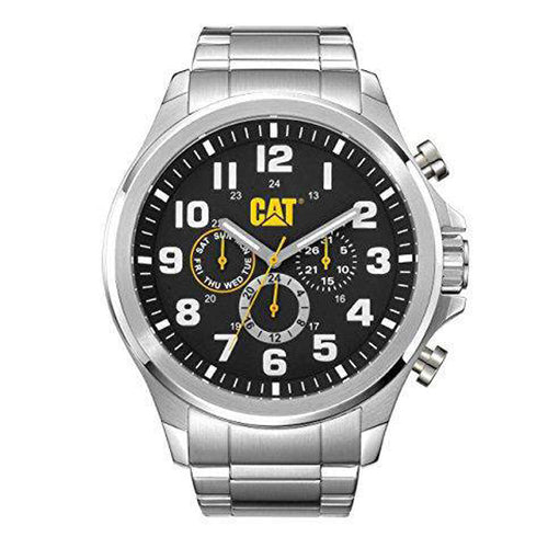 CAT Operator Multi Analog Display Quartz Silver Watch - Allsport