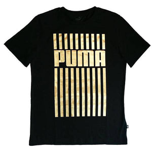 PUMA Gold Graphic Cotton Bla - Allsport