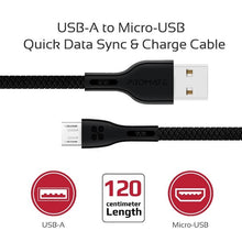 Load image into Gallery viewer, Micro USB to USB 2.0 Cable 2A 1.2m - Allsport

