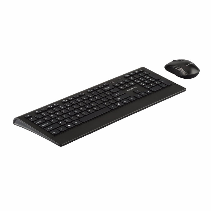 Ultra-Slim Ergonomic Wireless Keyboard & Mouse Combo