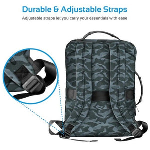 PROMATE Travel Backpack with Multiple Pockets for Laptops up to 15.6”