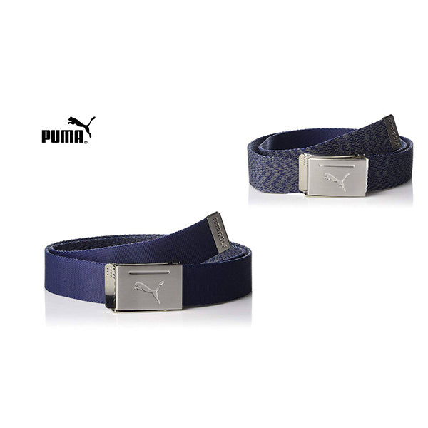 Puma reversible best sale web belt