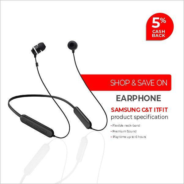 Samsung c&t itfit bluetooth wireless earphone price 2025