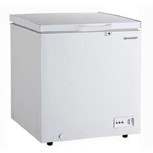 SHARP 190L White Chest Freezer - Allsport