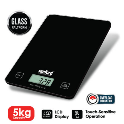 Sanford Kitchen Scale 1g - Max 5kg - Allsport