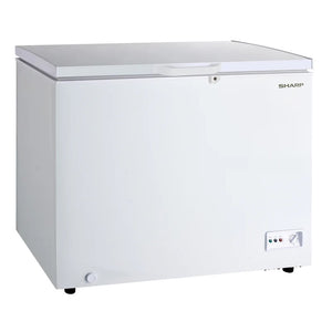 SHARP 320L/230L White Chest Freezer