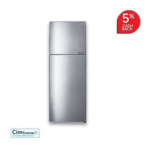 SHARP 385L Inverter Top Mount No Frost Silver Fridge - Allsport