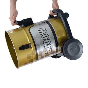 SHARP Barrel Canister Dry Gold Vacuum Cleaner 2400W