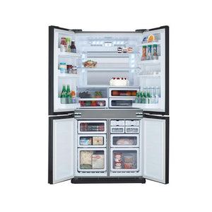 SHARP 724L French 4 Doors Stainless Steel Fridge - Allsport