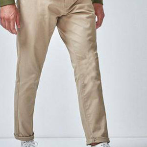 WHEAT TAMPERED SLIM FIT STRETCH CHINO TROUSER - Allsport