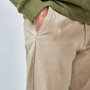 WHEAT TAMPERED SLIM FIT STRETCH CHINO TROUSER - Allsport