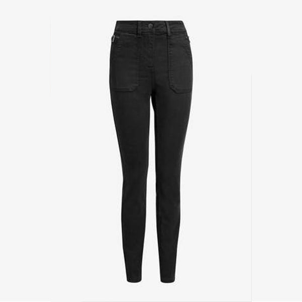 UTILITY SKINNY TROUSERS BLACK - Allsport