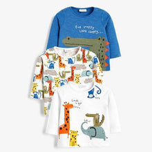 Load image into Gallery viewer, 3PK BRIGHT ANIMAL TEE (0MTH-18MTHS) - Allsport
