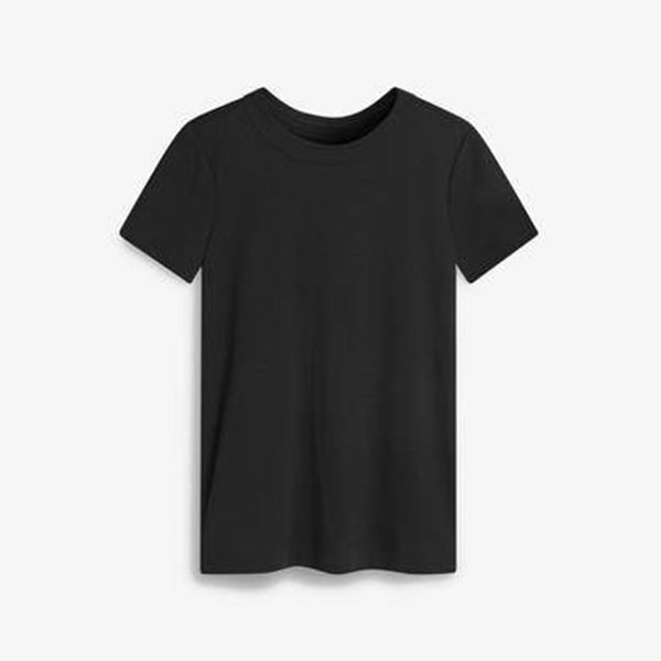Weekend T-Shirt Black Plain - Allsport