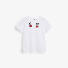 Load image into Gallery viewer, WHITE DISNEY HEART GRAPHIC T-SHIRT - Allsport
