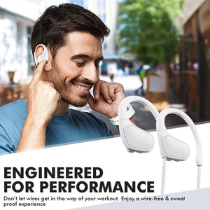 Spirit Wireless Headphones, Premium Sweatproof Bluetooth v4.1 Sport