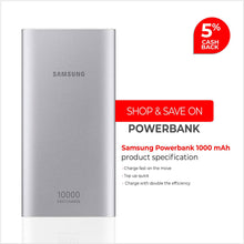 Load image into Gallery viewer, Samsung Powerbank 10000 MAH - Allsport

