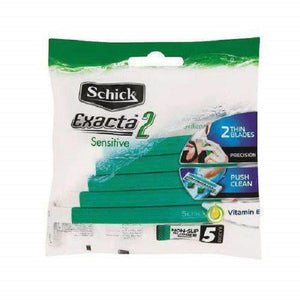 Schick Exacta 2 Disposable Razors For Men 5 Razors