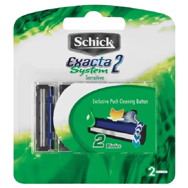 Schick Exacta 2 System Sensitive Blades 2 Pack