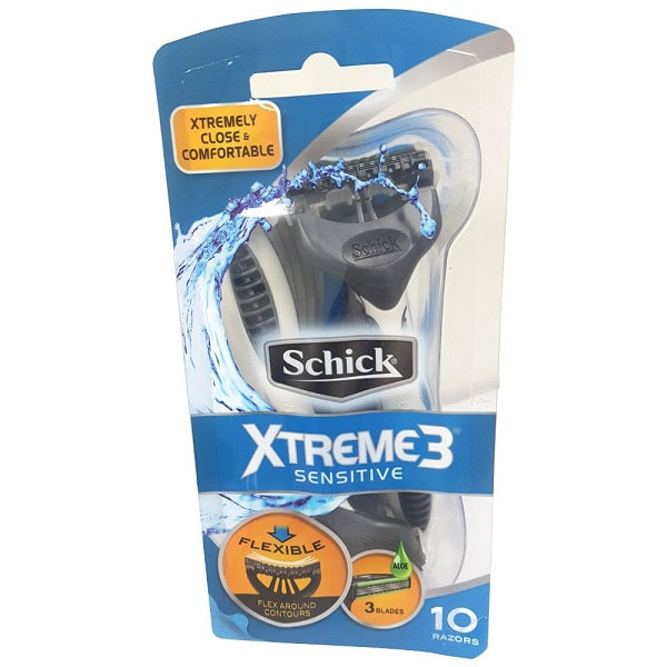 Schick Xtreme Duo 3 Blades 4 disposable Razors - Pioneer Recycling