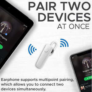 Shift Wireless Bluetooth v5.0 In-Ear Music Mono Noise Cancelling Earphones