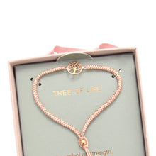 Load image into Gallery viewer, Sterling Silver Filigree Tree Friendship Bracelet
