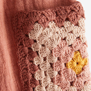 Rush Brown Crochet Pocket Trousers (3-12yrs)