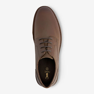 Brown Leather Desert Shoes
