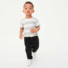 Load image into Gallery viewer, Black Super Soft Pull-On Jeans With Stretch (3mths-5yrs)
