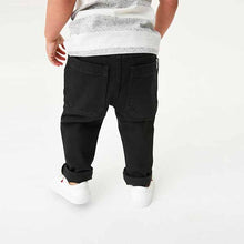 Load image into Gallery viewer, Black Super Soft Pull-On Jeans With Stretch (3mths-5yrs)
