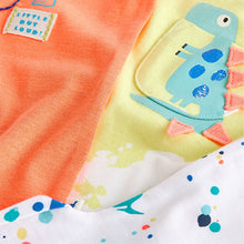 Load image into Gallery viewer, Bright Orange Baby Baby 3 Pack Rompers (0mths-18mths)
