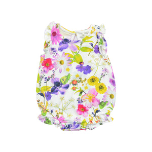 Bright Floral 4 Pack Romper (0mth-18mths)