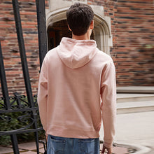 Load image into Gallery viewer, Light Pink Plain Jersey Hoodie
