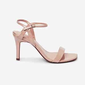 Pink Nude Forever Comfort® Strappy Skinny Heel Sandals