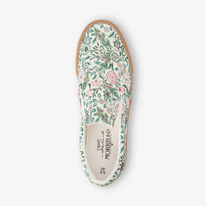 Morris & Co. Canvas Forever Comfort® Slip-On Trainers