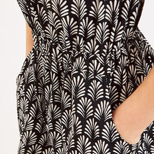 Load image into Gallery viewer, Black Printed Playsuit (3-12yrs)
