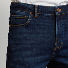 Load image into Gallery viewer, Blue Straight Fit Essential Stretch Jeans

