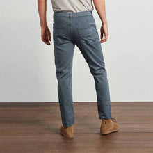 Load image into Gallery viewer, Grey Slim Fit Coloured Stretch Jeans

