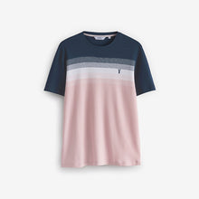 Load image into Gallery viewer, Pink Block Soft Touch T-Shirt

