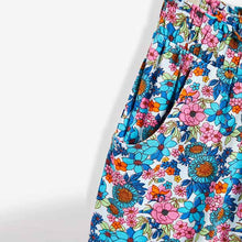 Load image into Gallery viewer, Summer Floral Print Jersey Stretch Slouch Trousers (3-12yrs)
