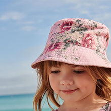 Load image into Gallery viewer, Pink 2 Pack Bucket Hats (3mths-6yrs)
