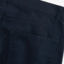 Load image into Gallery viewer, Navy Blue Slim Fit 5 Pocket Motion Flex Stretch Chino Shorts
