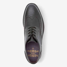 Load image into Gallery viewer, Black Brogue Shoes
