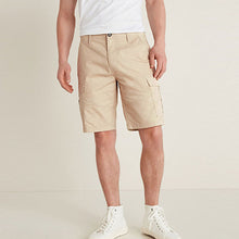 Load image into Gallery viewer, Stone Straight Fit Cotton Cargo Shorts
