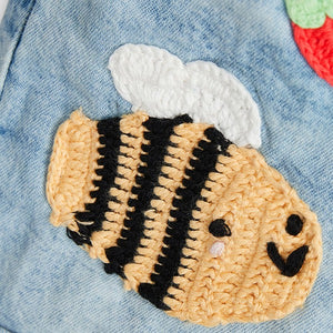 Crochet Character Denim Pull-On Shorts (3mths-6yrs)
