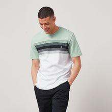 Load image into Gallery viewer, Mint Green Block Soft Touch T-Shirt
