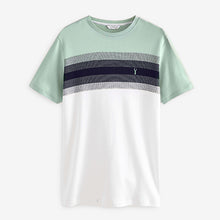 Load image into Gallery viewer, Mint Green Block Soft Touch T-Shirt
