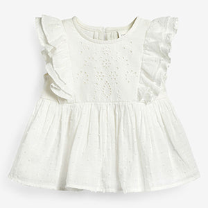 Broderie Cotton Blouse (3mths-6yrs)