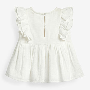 Broderie Cotton Blouse (3mths-6yrs)